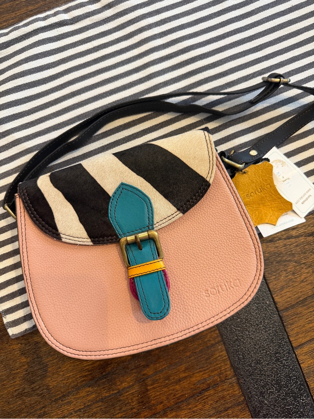 NWT One-of-a-kind Soruka crossbody bag